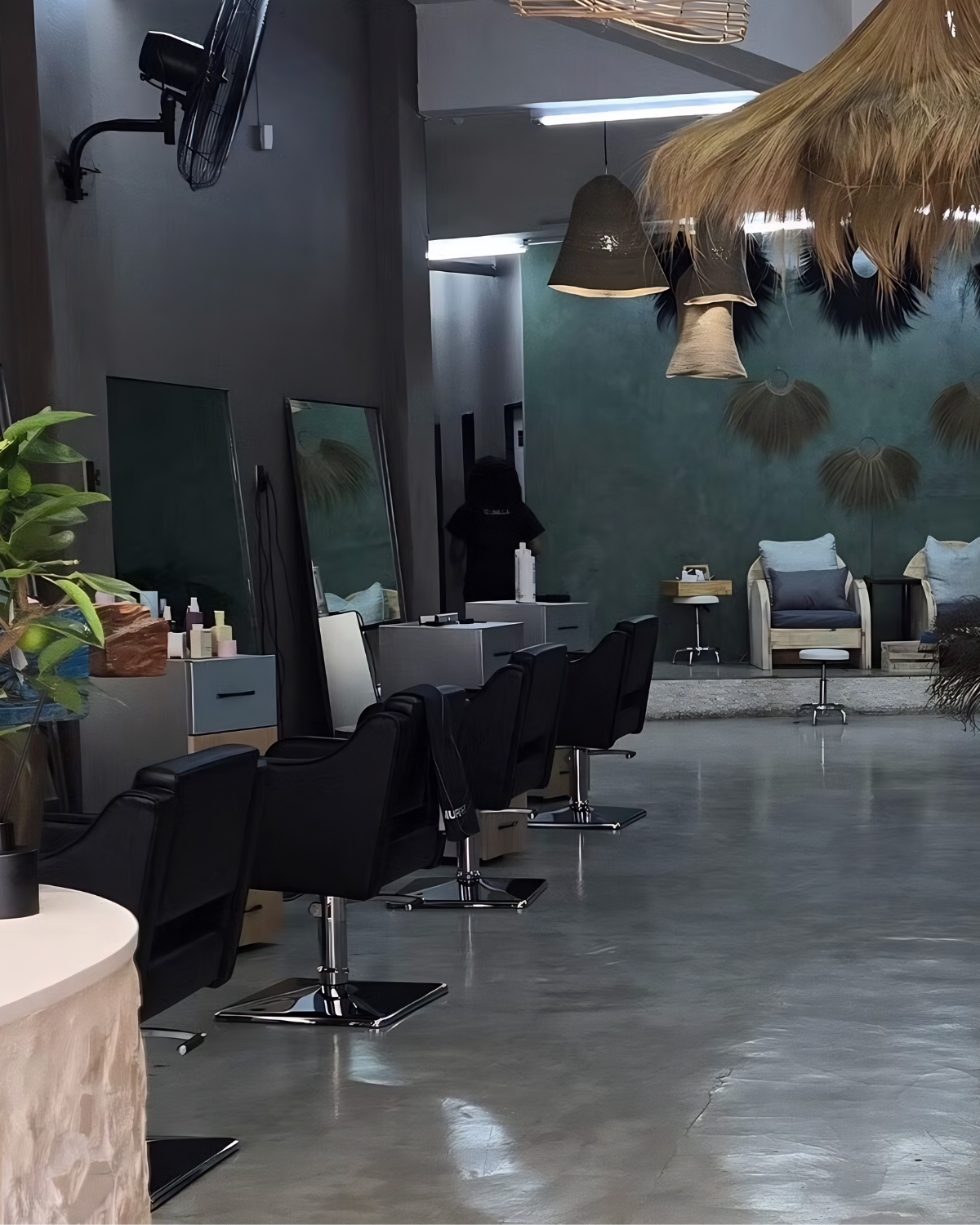 Reception or waiting area at ARC Aesthetics